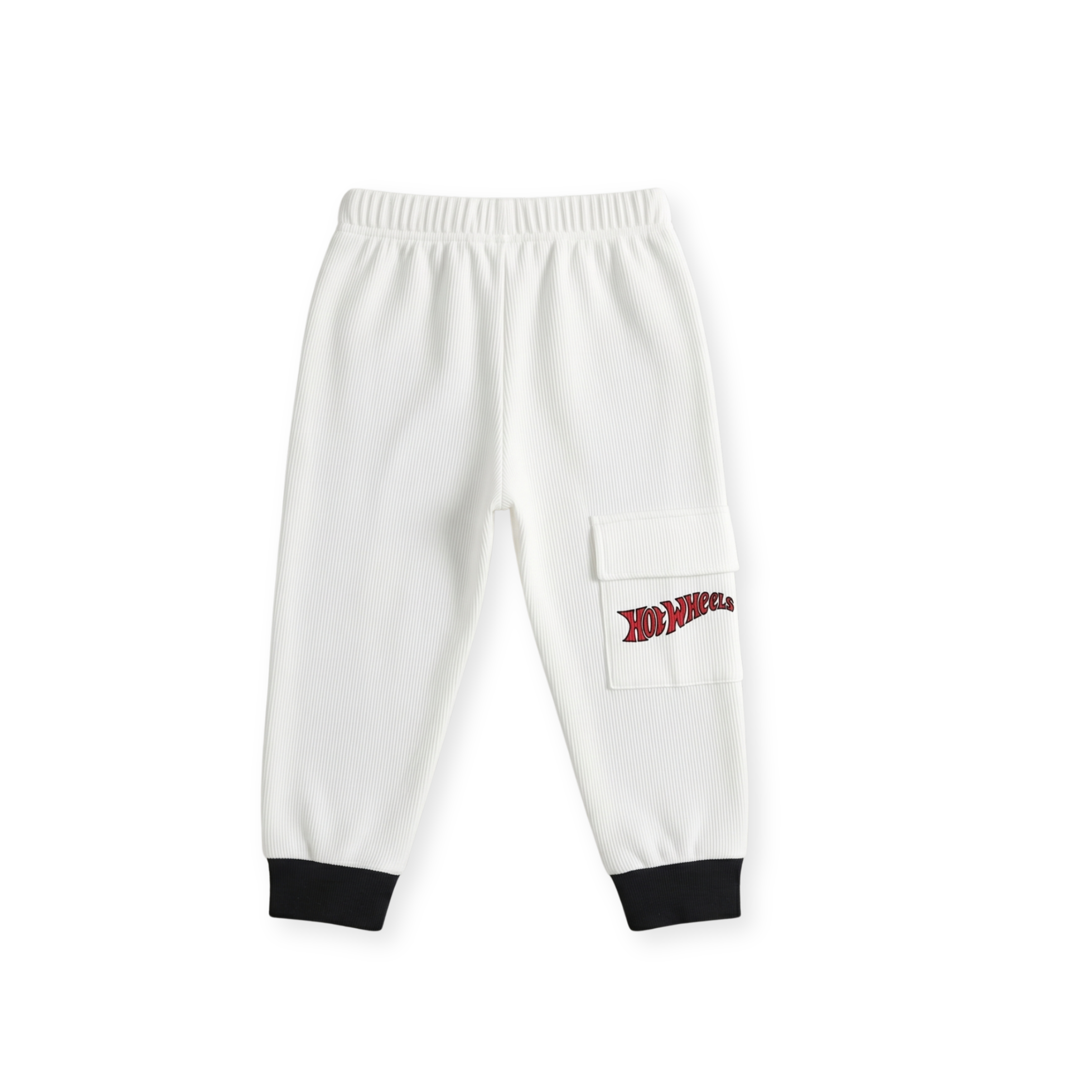 Hot Wheels Thrill Seeker White Co-ord Set for Toddler Boys
