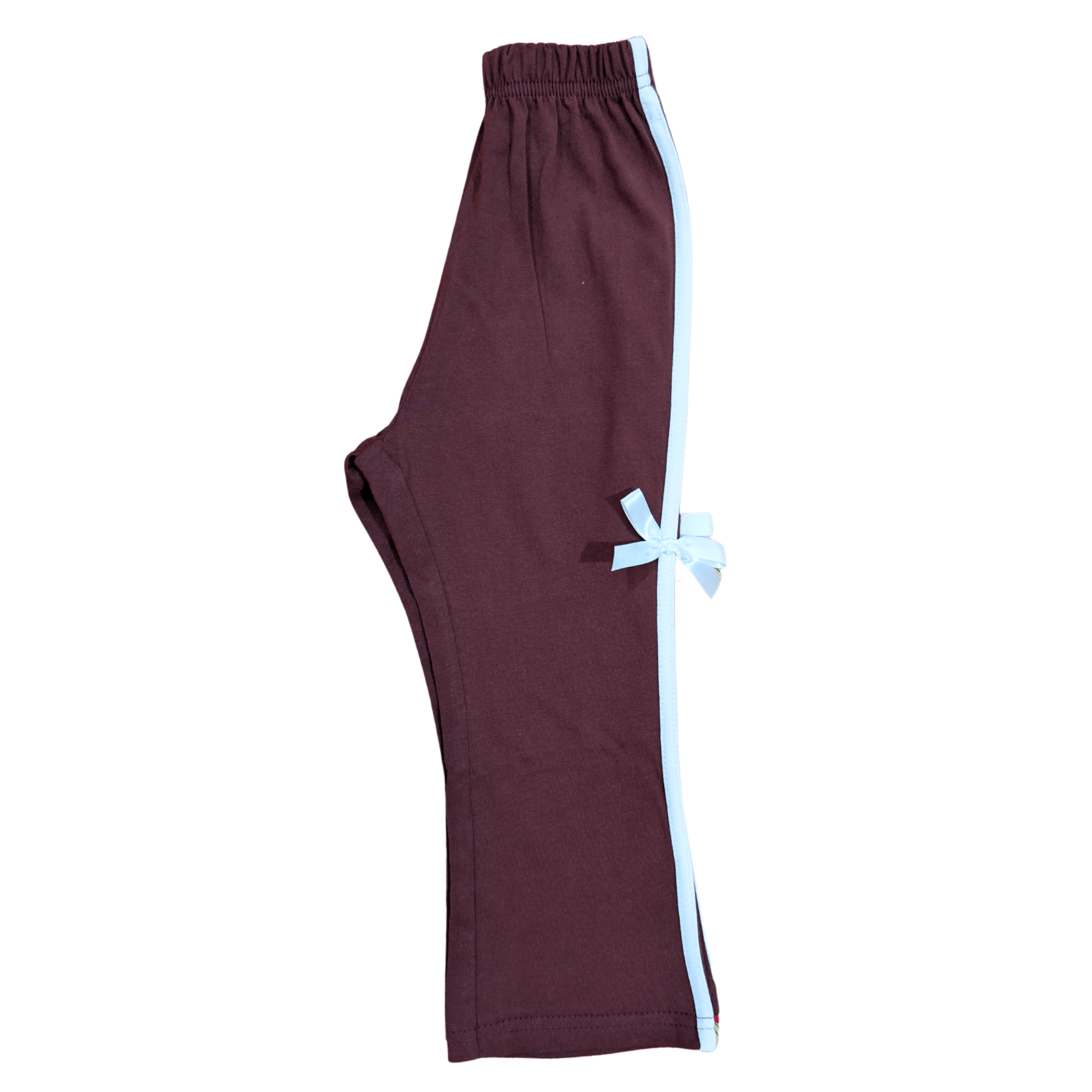 Aka Girls Bow Detail T-Shirt & Flare Trouser Set | Summer Cotton Co-ord