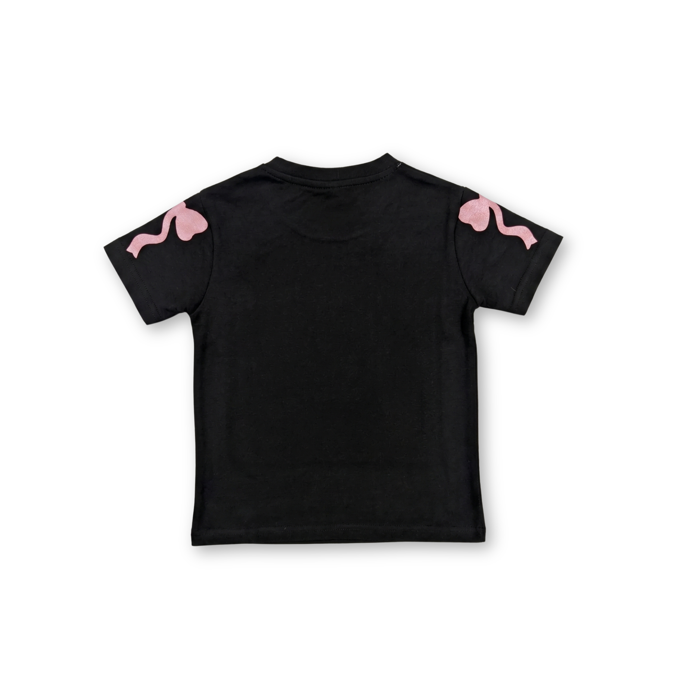 Princess 23 Black Bow Co-ord Set for Toddler Girls | Aka