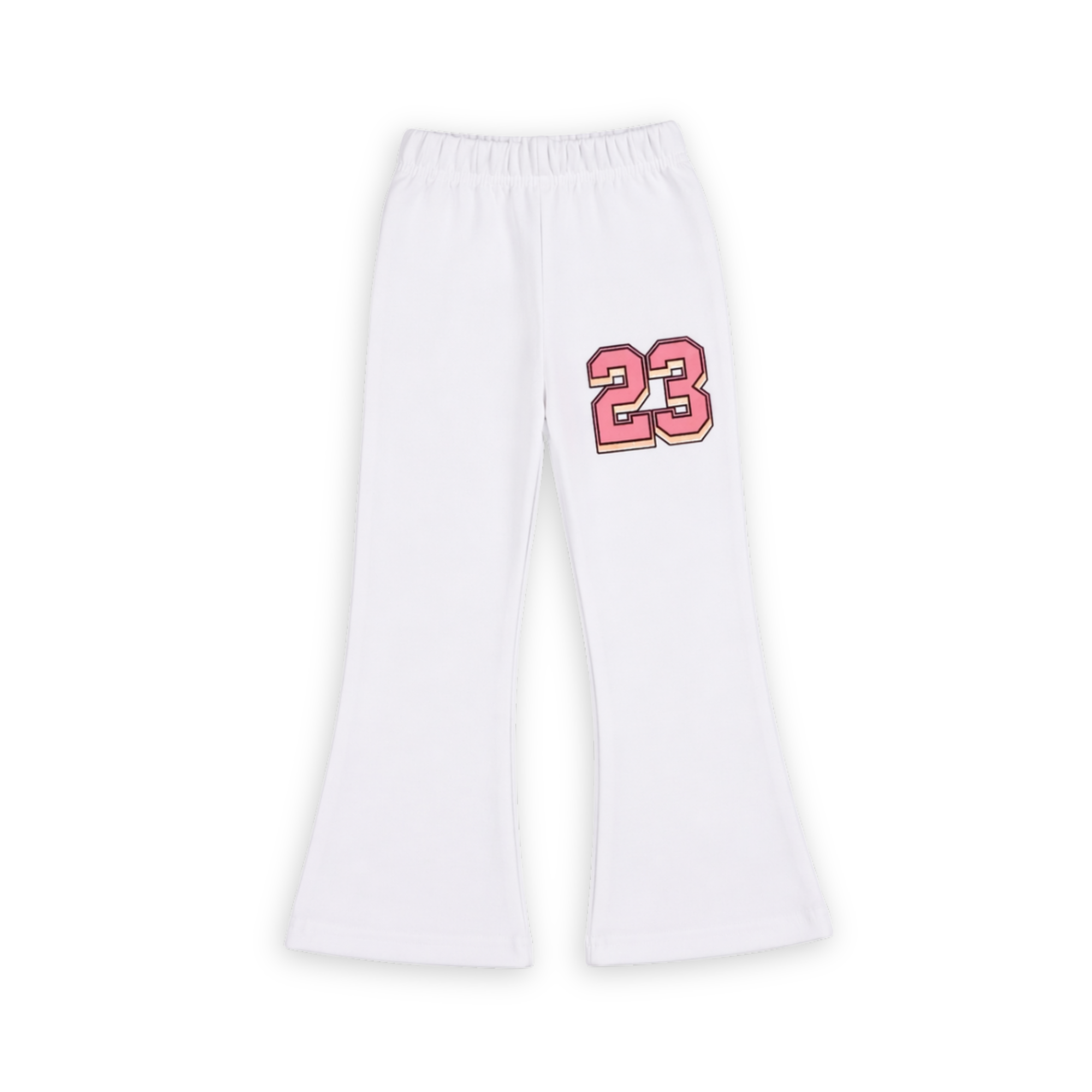 Aka Girls Athletic Varsity T-Shirt & Flare Trouser Set | Summer Cotton